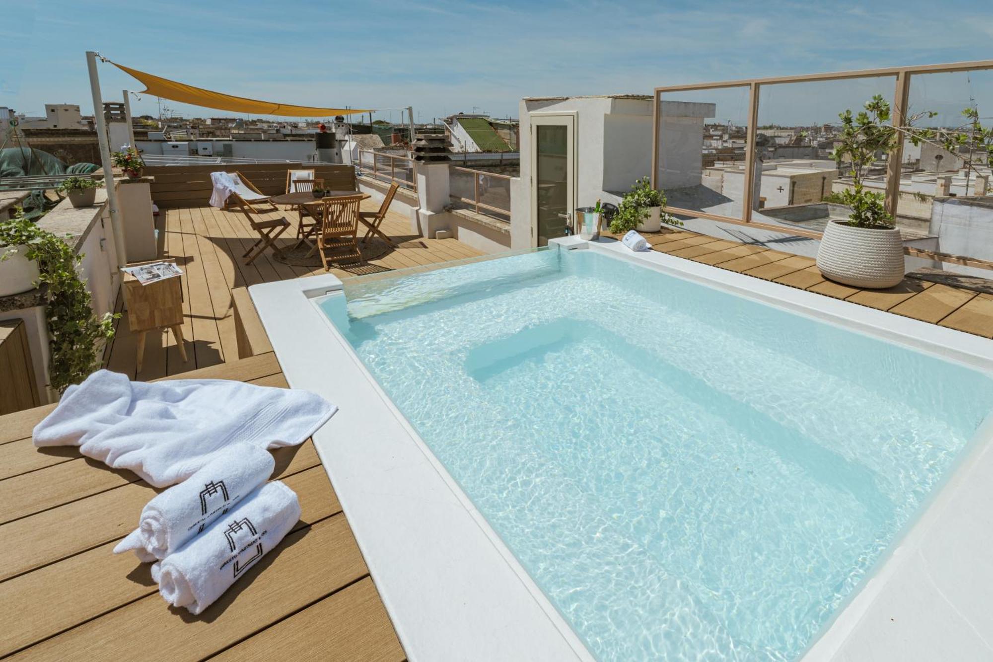 Guaceto Apartment Luxury Property With Private Pool On The Terrace Mesagne Exteriör bild
