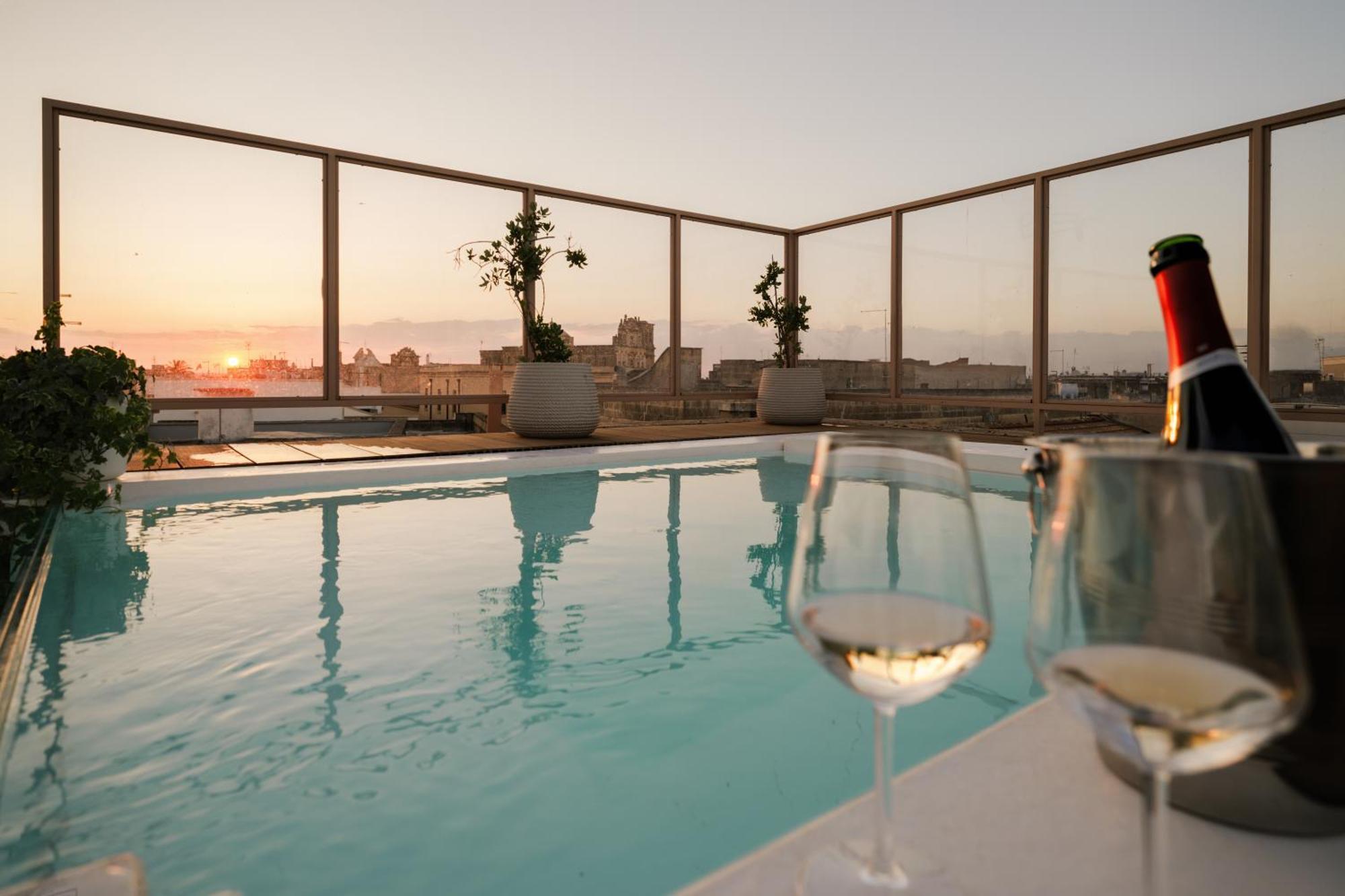 Guaceto Apartment Luxury Property With Private Pool On The Terrace Mesagne Exteriör bild